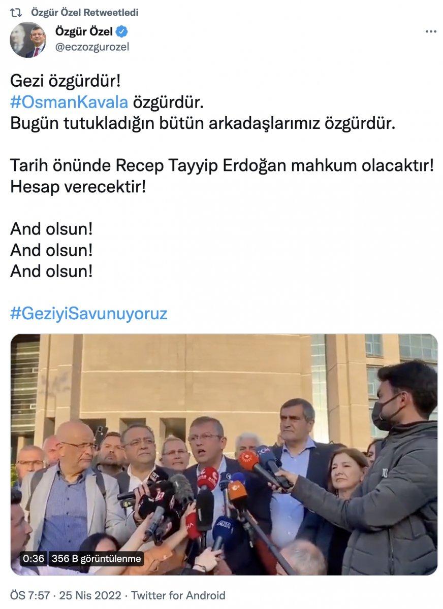 CHP'li Özgür Özel'den Cumhurbaşkanı Erdoğan'a yargılama tehdidi