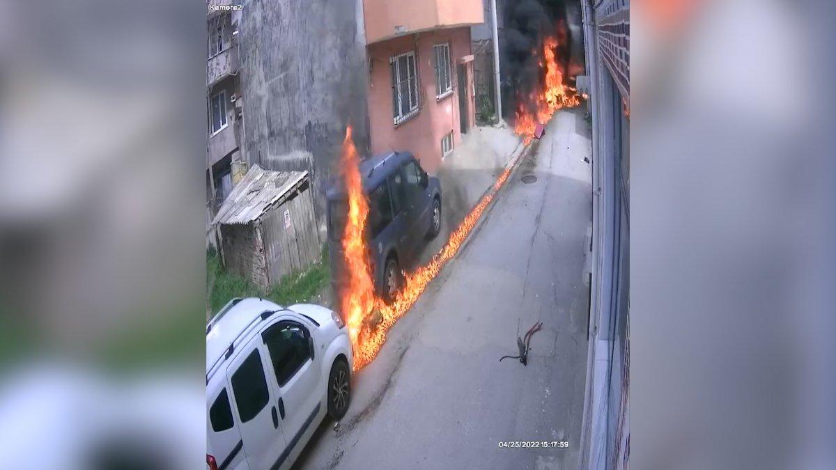 Bursa'da yaşanan uçak kazasının güvenlik kamerası görüntüleri ortaya çıktı
