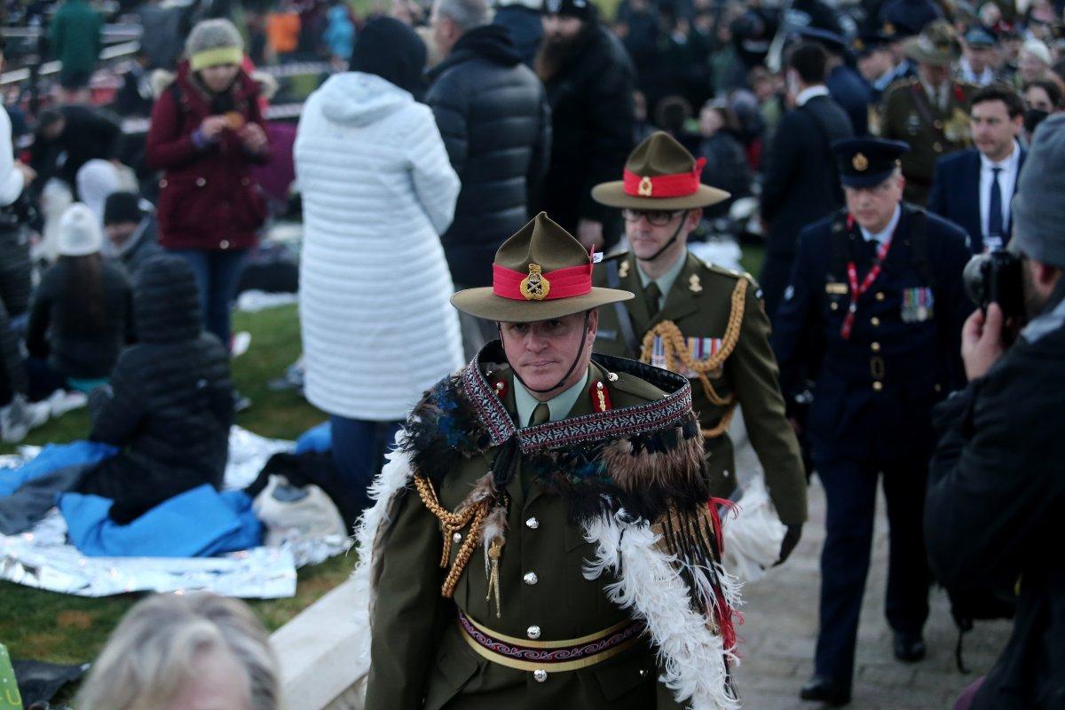 Anzak Koyu'nda geleneksel 'Şafak Ayini'