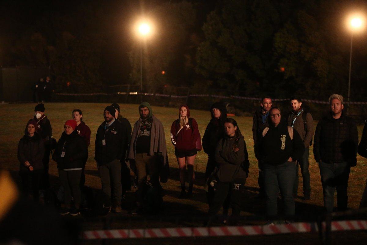 Anzak Koyu'nda geleneksel 'Şafak Ayini'