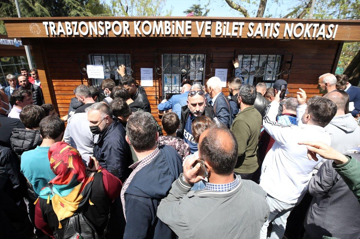 Trabzonspor'un Antalyaspor maçı biletleri tükendi