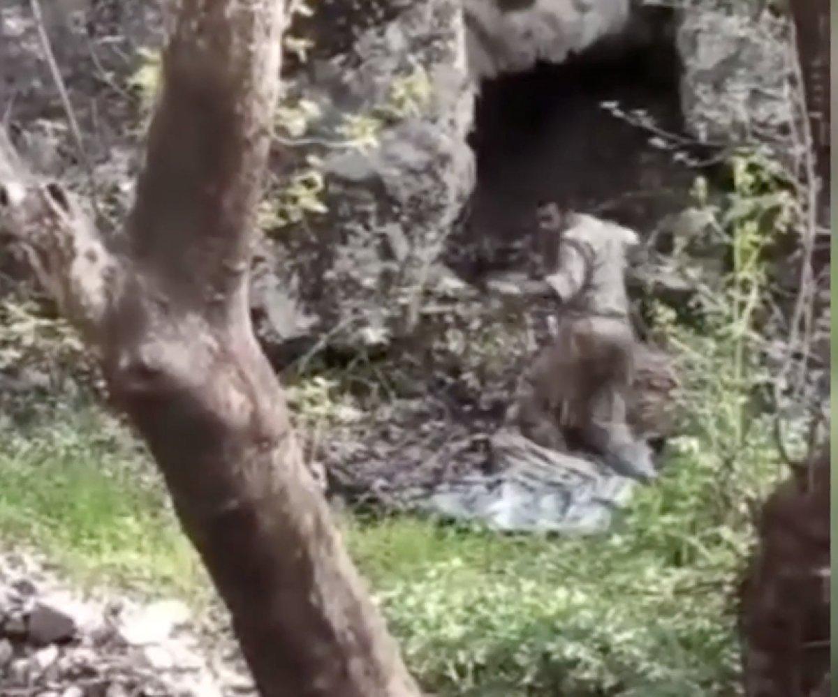 Pençe-Kilit Operasyonu'nda teröristlerin yakalanma anı