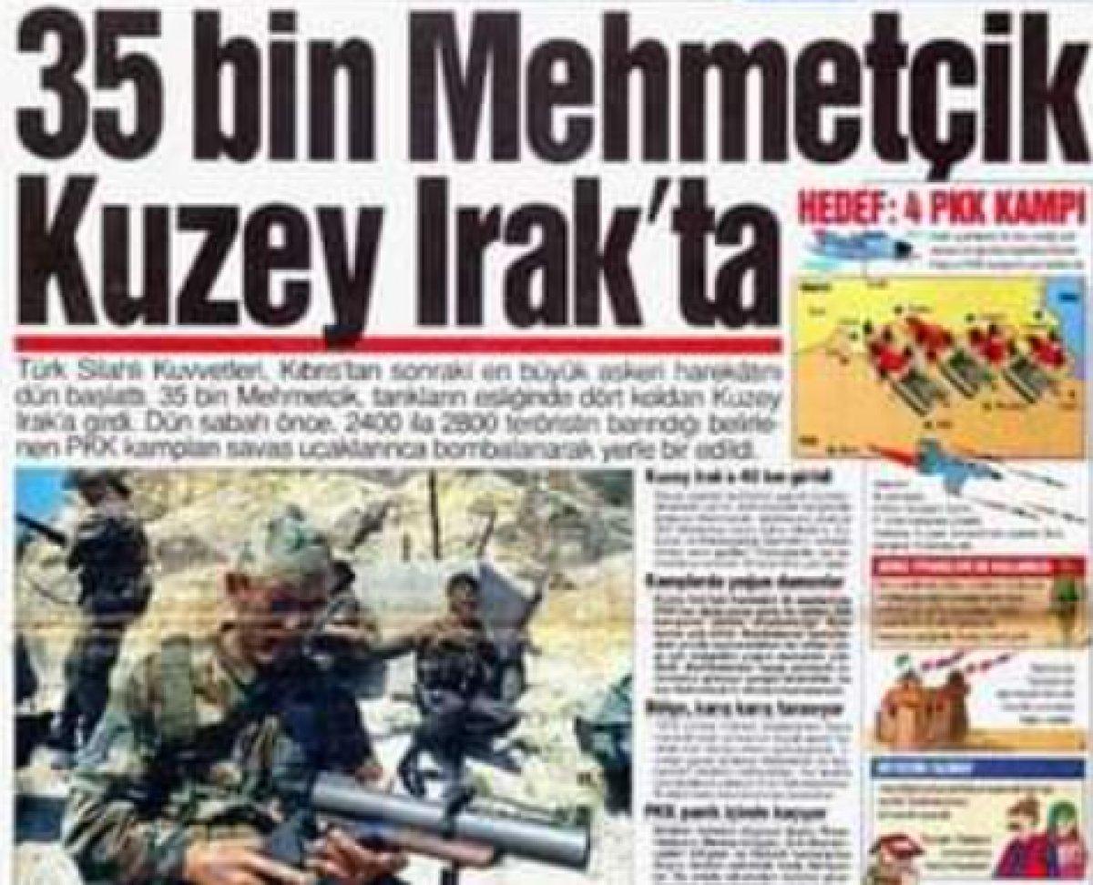 Vakanüvis yazdı: 'Sınır Ötesi Harekât' tarihimiz