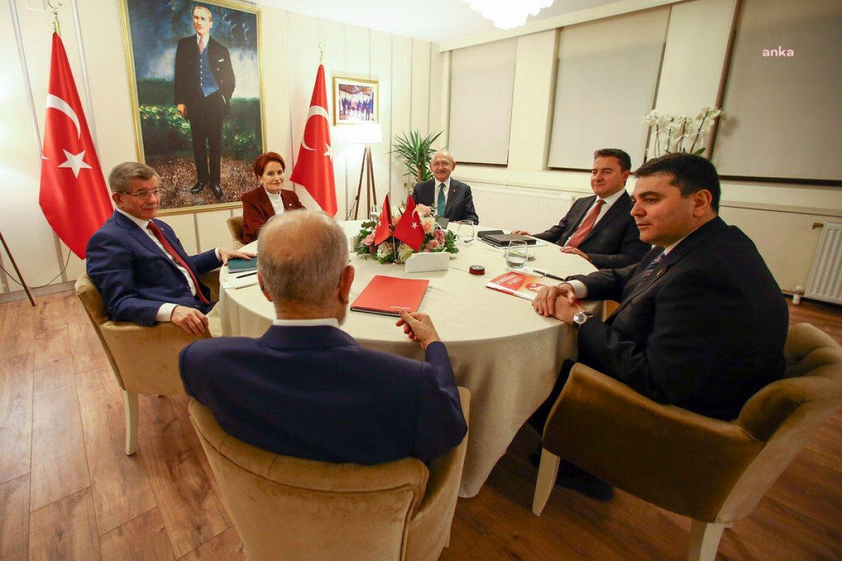 6 siyasi parti liderinden üçüncü ortak açıklama