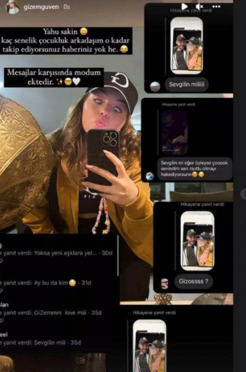 Gizem Güven'in sevgili isyanı