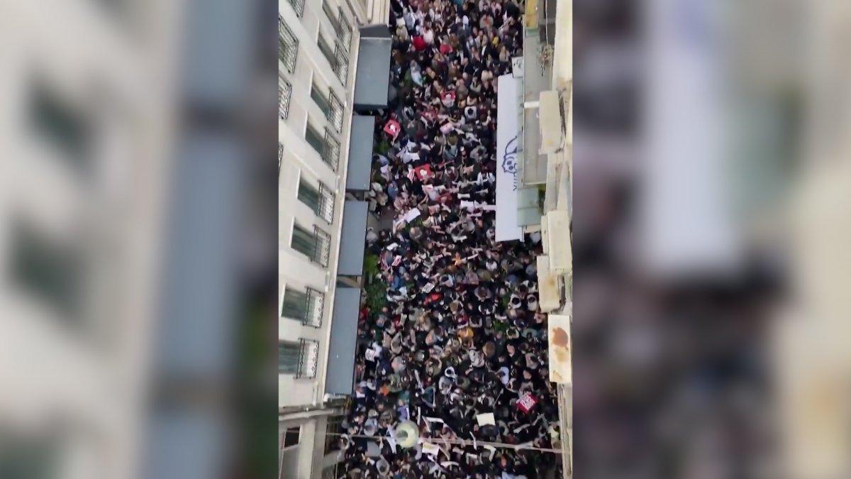 Gezi Parkı davası kararının ardından eylem yaptılar