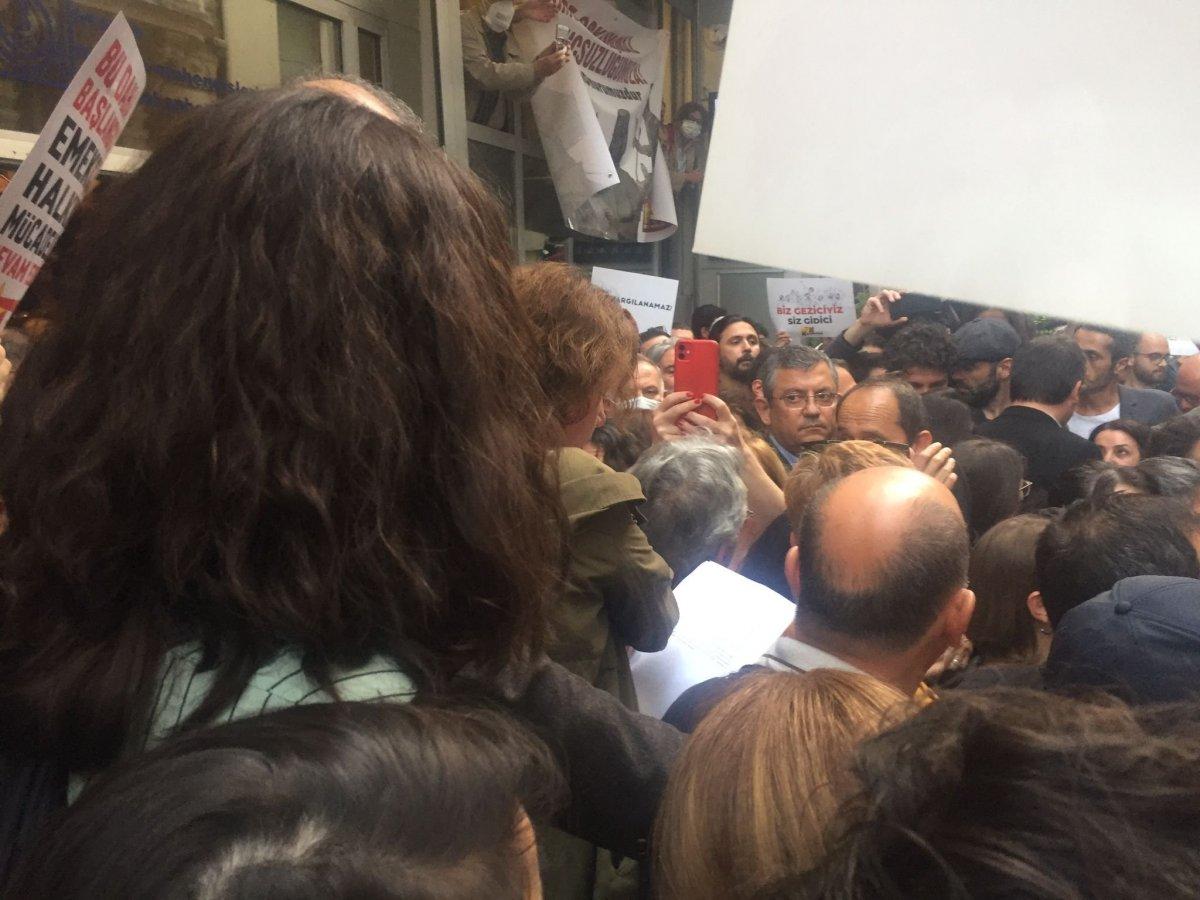 Gezi Parkı davası kararının ardından eylem yaptılar