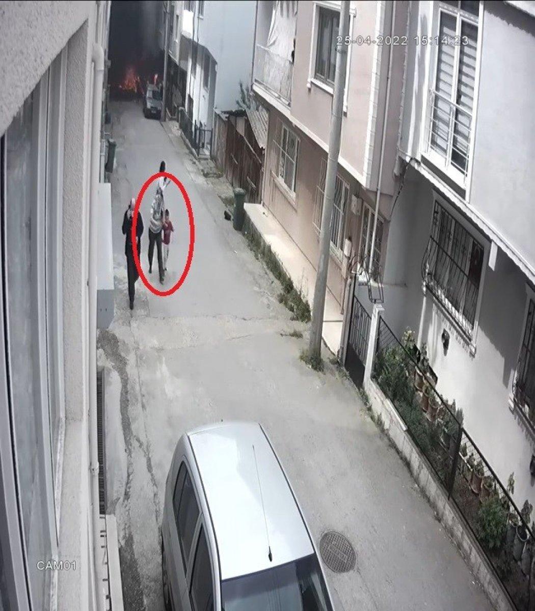 Bursa'da uçağın düşme anlarına ait yeni görüntüler