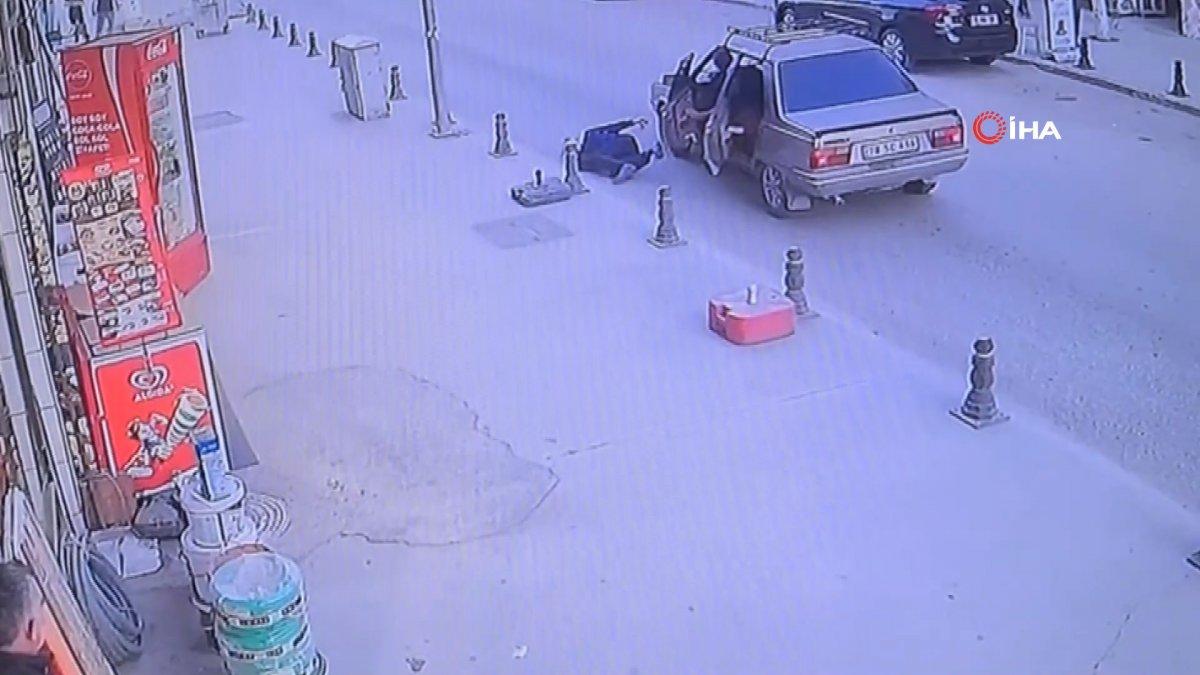 Karabük'te yolun karşısına geçen yayaya otomobil çarptı