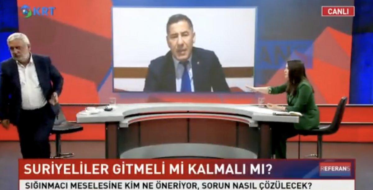 KRT TV'de Mehmet Metiner ve Sinan Oğan tartışması