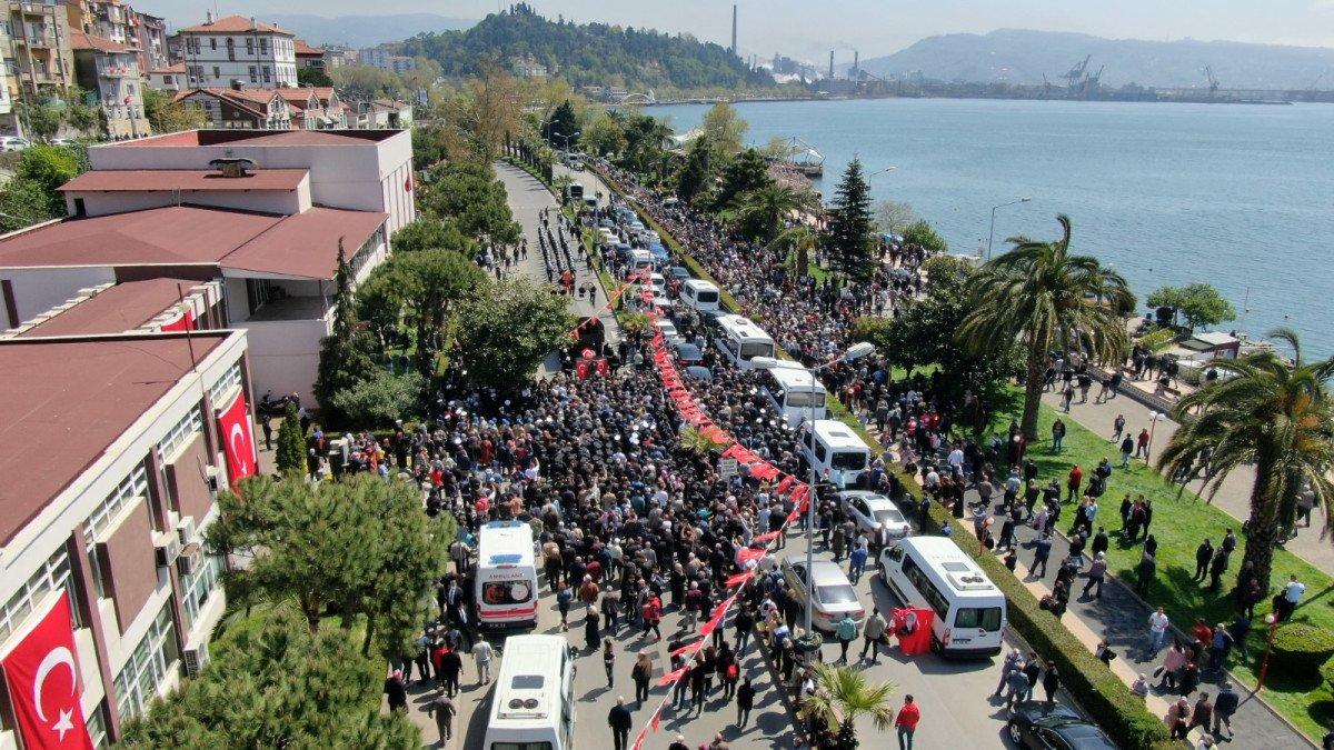 Şehitler Doğukan Korkmaz, Fırat Canlı ve Yunus Kalkan’a veda