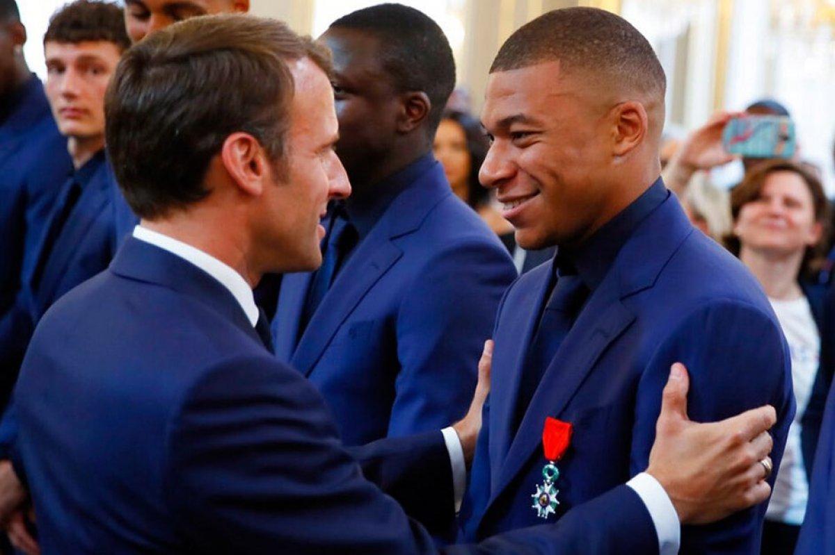 Cumhurbaşkanlığı seçimlerinde Mbappe'ye oy çıktı