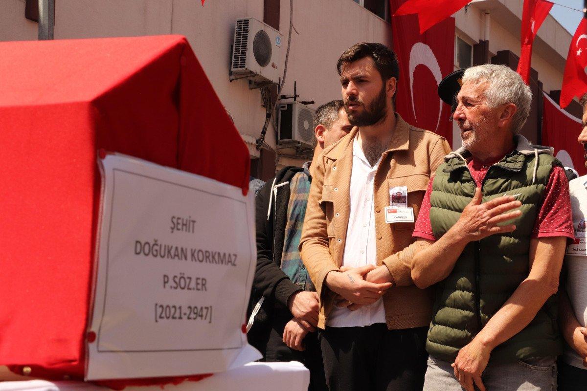 Şehitler Doğukan Korkmaz, Fırat Canlı ve Yunus Kalkan’a veda