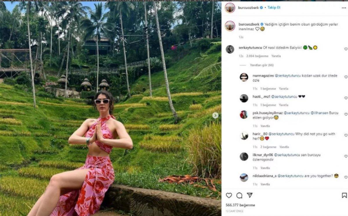 Serkay Tütüncü Burcu Özberk'e yorum yazdı