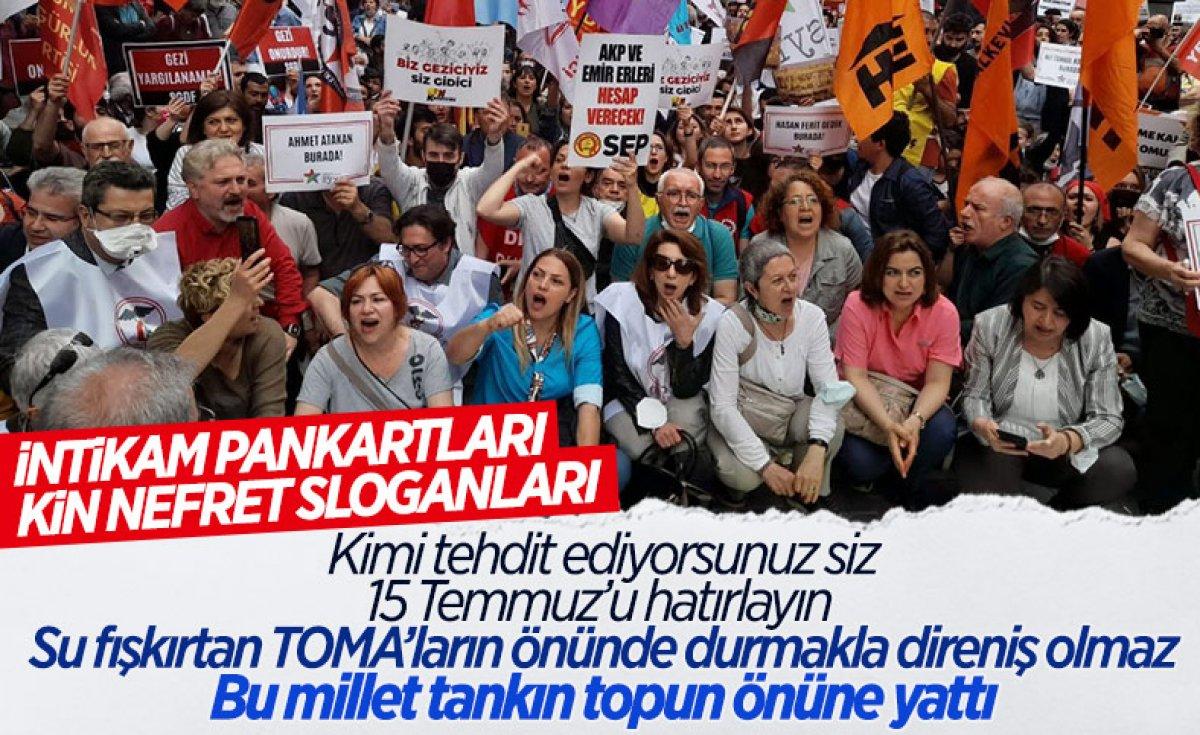 Gezi eylemlerinde 'katil devlet' sloganları