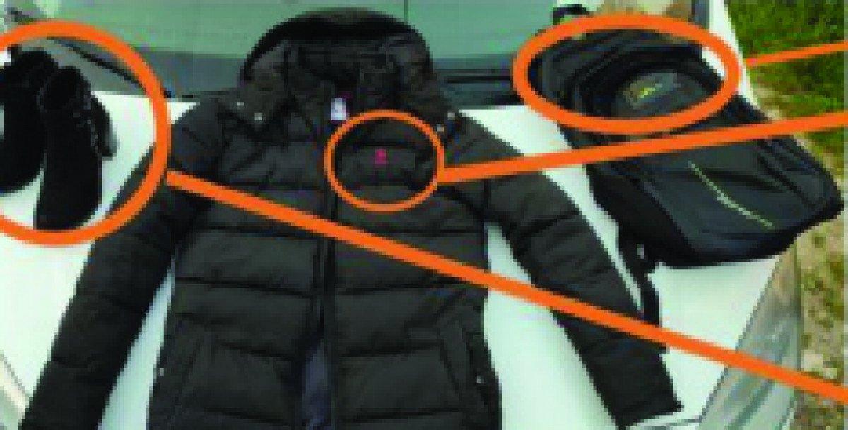 TÜGVA bombacısı kıyafetlerinden yakalandı