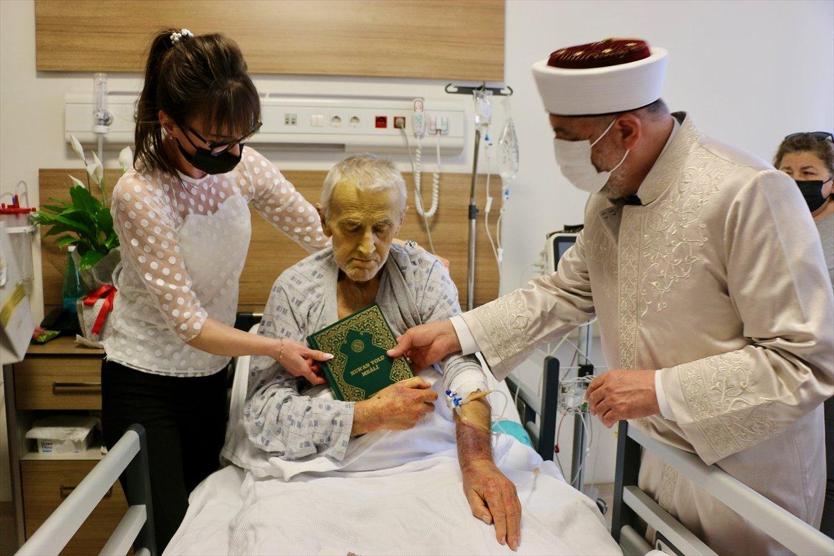 Eskişehir'deki Ukraynalı, hastanede Müslüman oldu