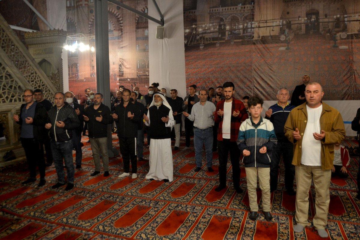 Edirne’de Sakal-ı Şerif izdihamı