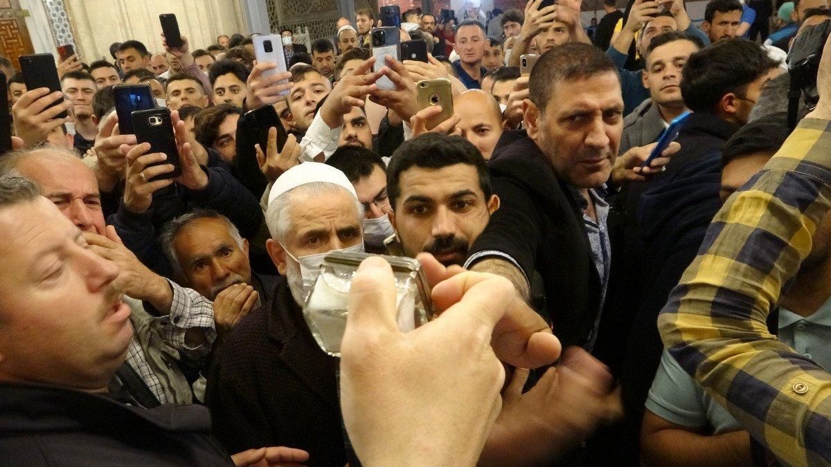 Edirne’de Sakal-ı Şerif izdihamı