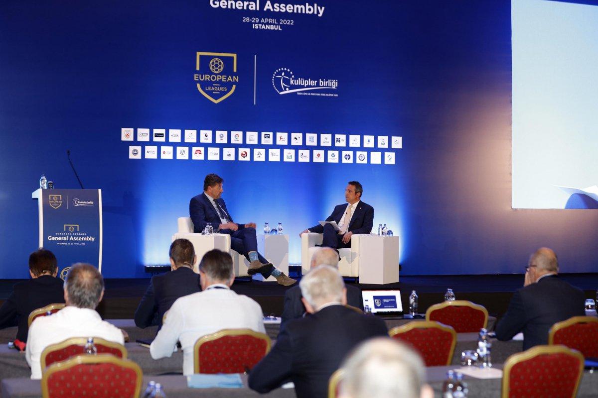 Ali Koç, Avrupa Ligler Birliği Toplantısı’na katıldı