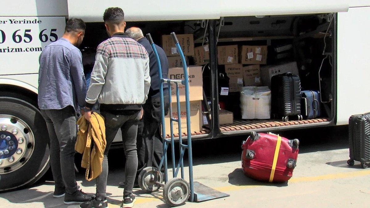 Otogarlarda bayram trafiği başladı