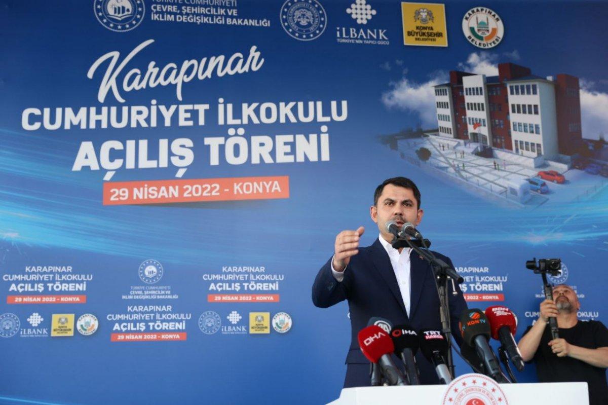 Bakan Kurum: Milletin seçtiği lideri kimse tehdit edemez