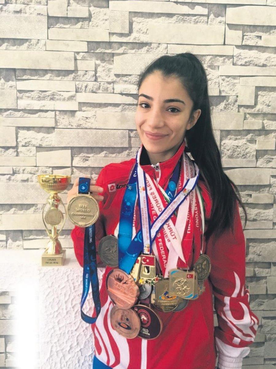 Avrupa şampiyonu milli güreşçi Evin Demirhan Yavuz'un hedefi olimpiyatlar