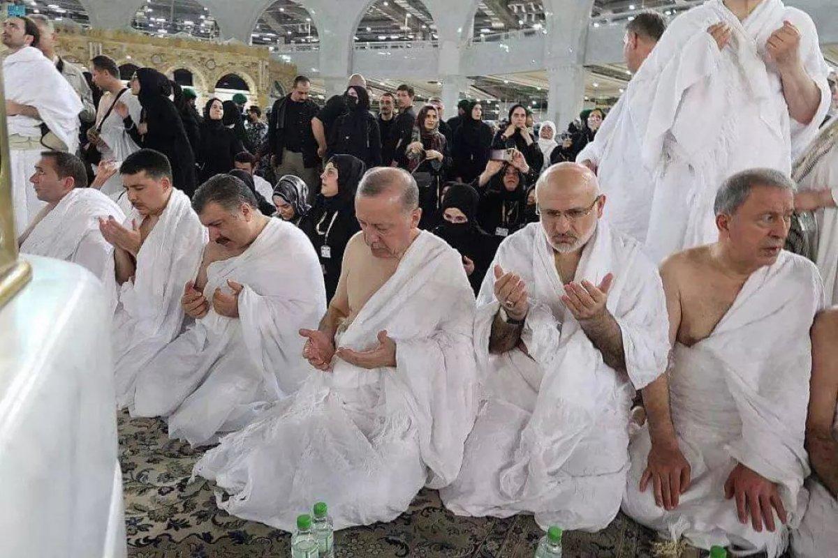 Cumhurbaşkanı Erdoğan'ın umre ziyaretinden özel kareler