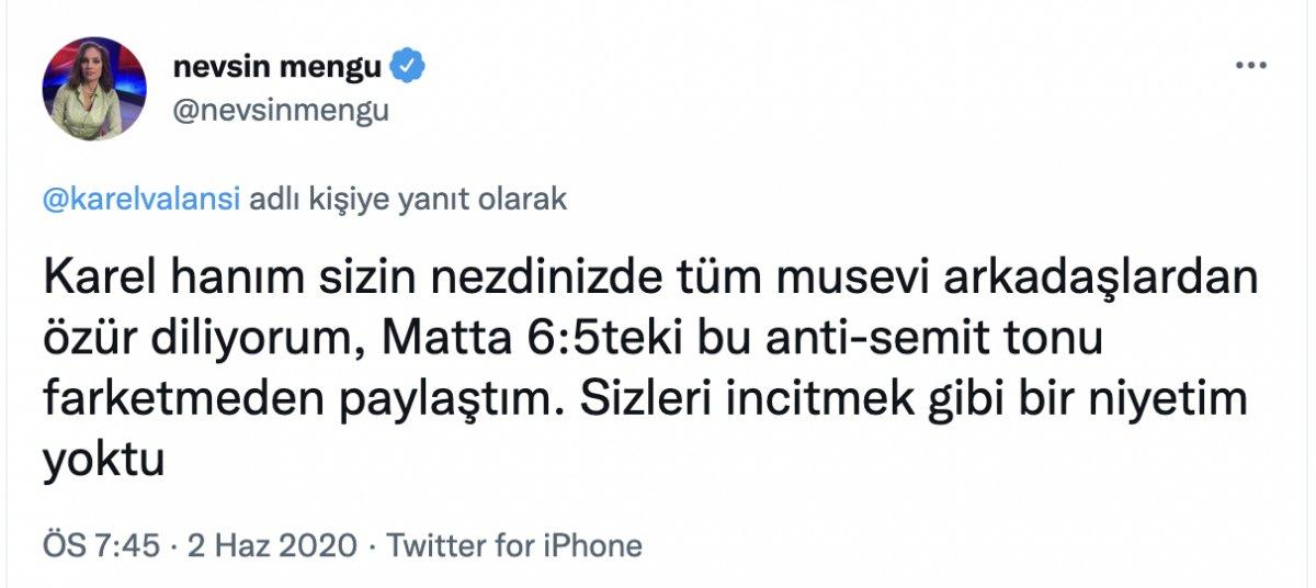 Nevşin Mengü'den Pegasus'a 'siyasal İslamcı' eleştirisi