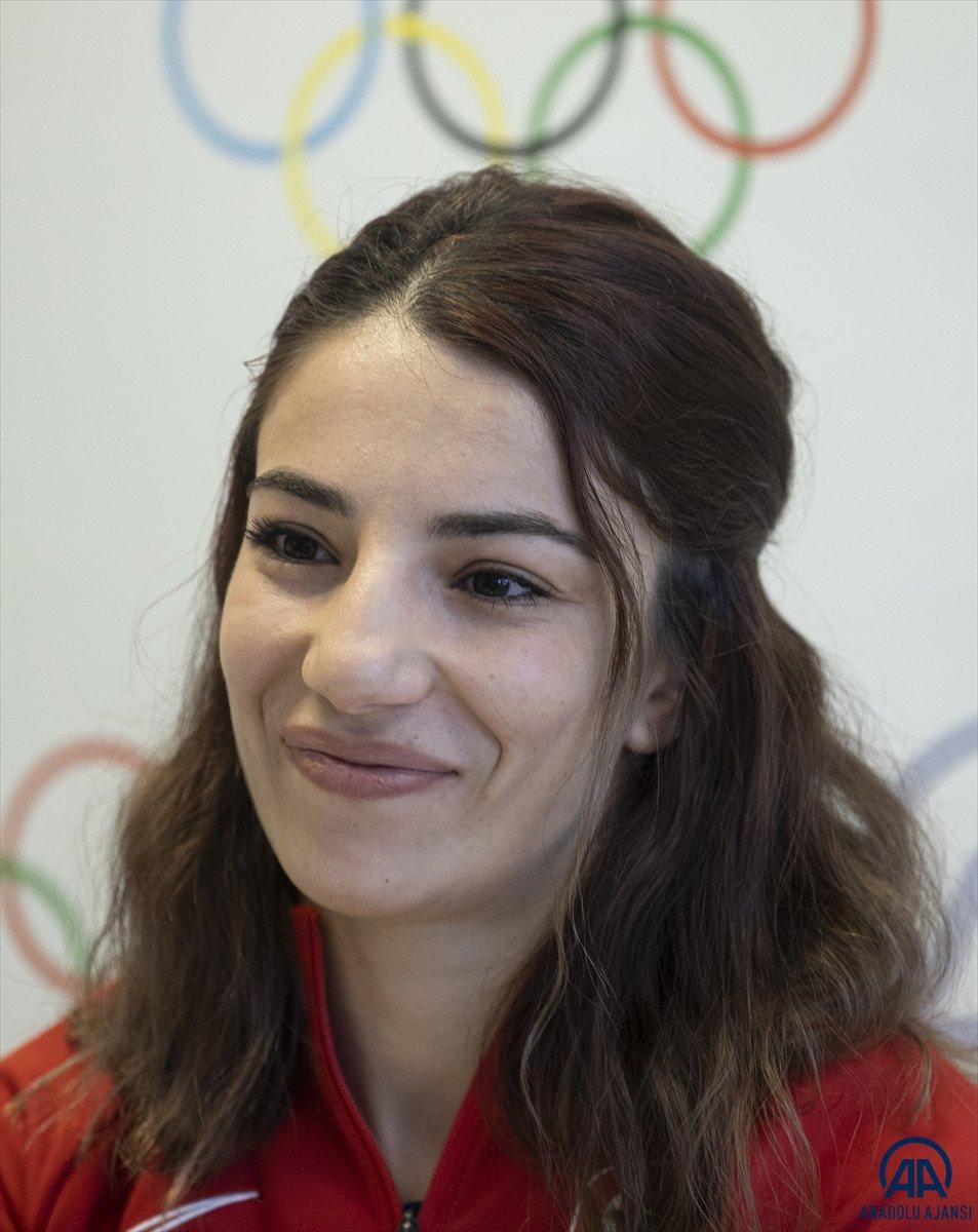 Avrupa şampiyonu milli güreşçi Evin Demirhan Yavuz'un hedefi olimpiyatlar