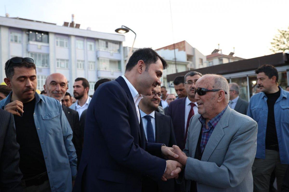 Bakan Kurum: Milletin seçtiği lideri kimse tehdit edemez