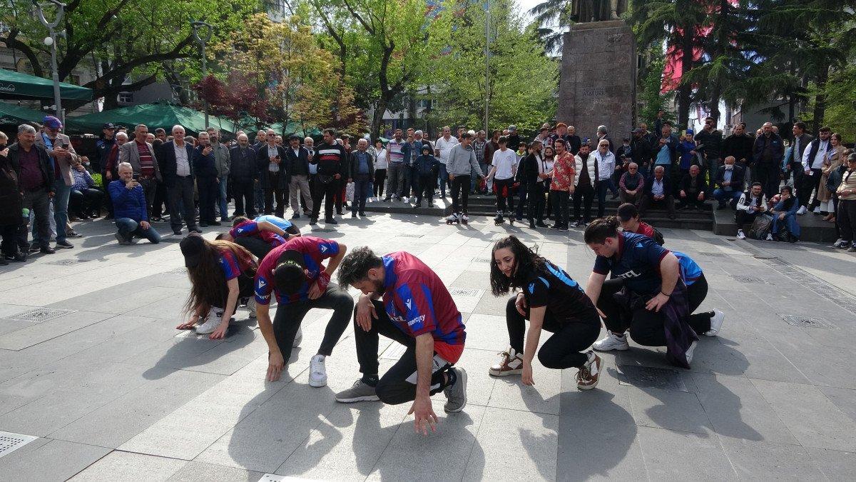 Trabzon'da şampiyonluk kutlamaları erken başladı