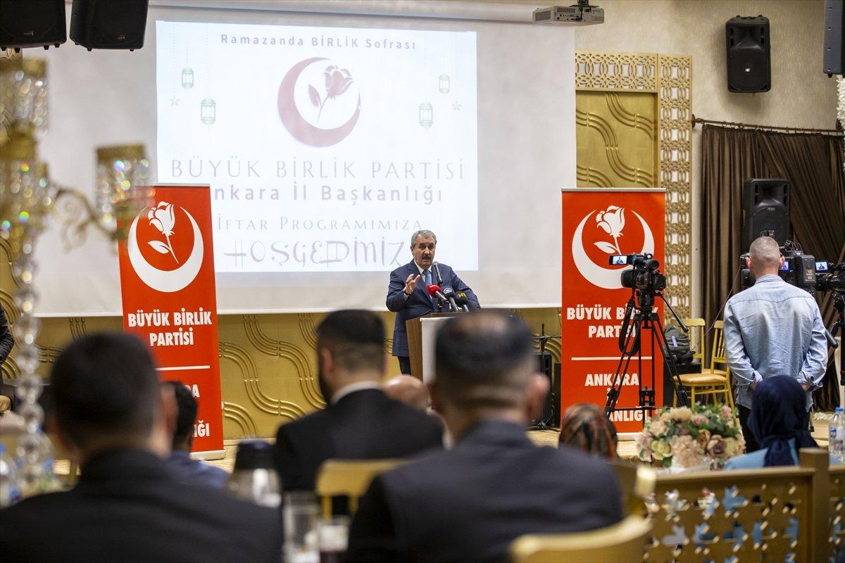 Mustafa Destici'den Özhür Özel'e: Cumhur İttifakı proje ittifakı değildir