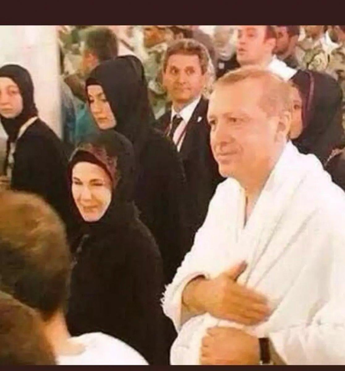 Cumhurbaşkanı Erdoğan'ın umre ziyaretinden özel kareler