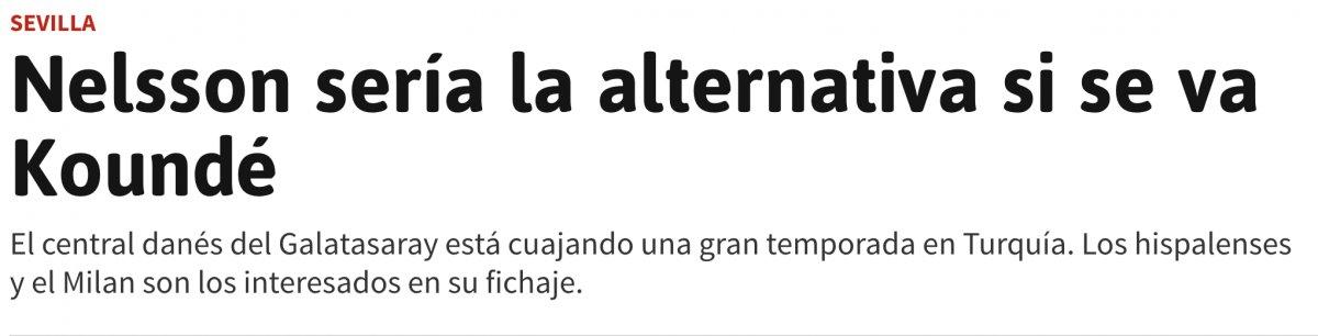 Victor Nelsson'a Avrupa'dan iki talip