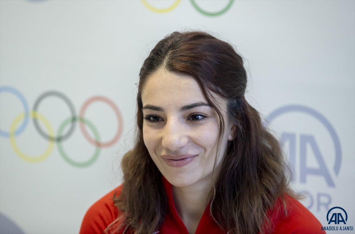 Avrupa şampiyonu milli güreşçi Evin Demirhan Yavuz'un hedefi olimpiyatlar