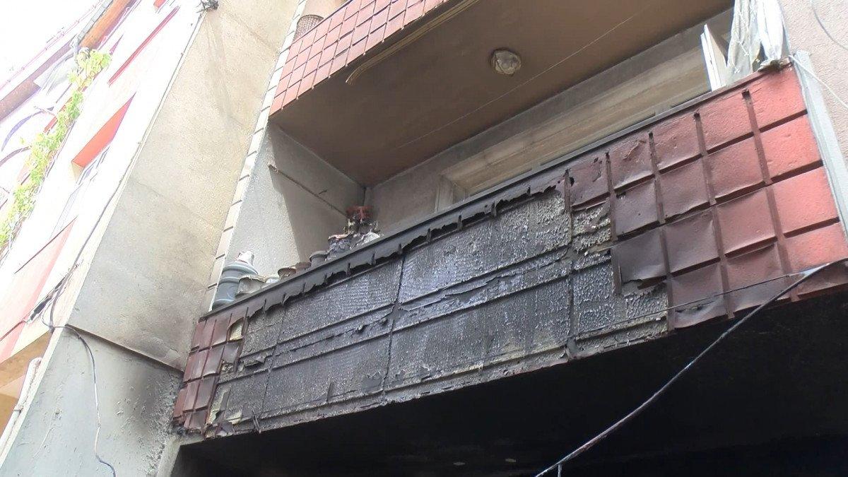 Esenyurt'ta yangın: Mahsur kalanlar araçla kurtarıldı