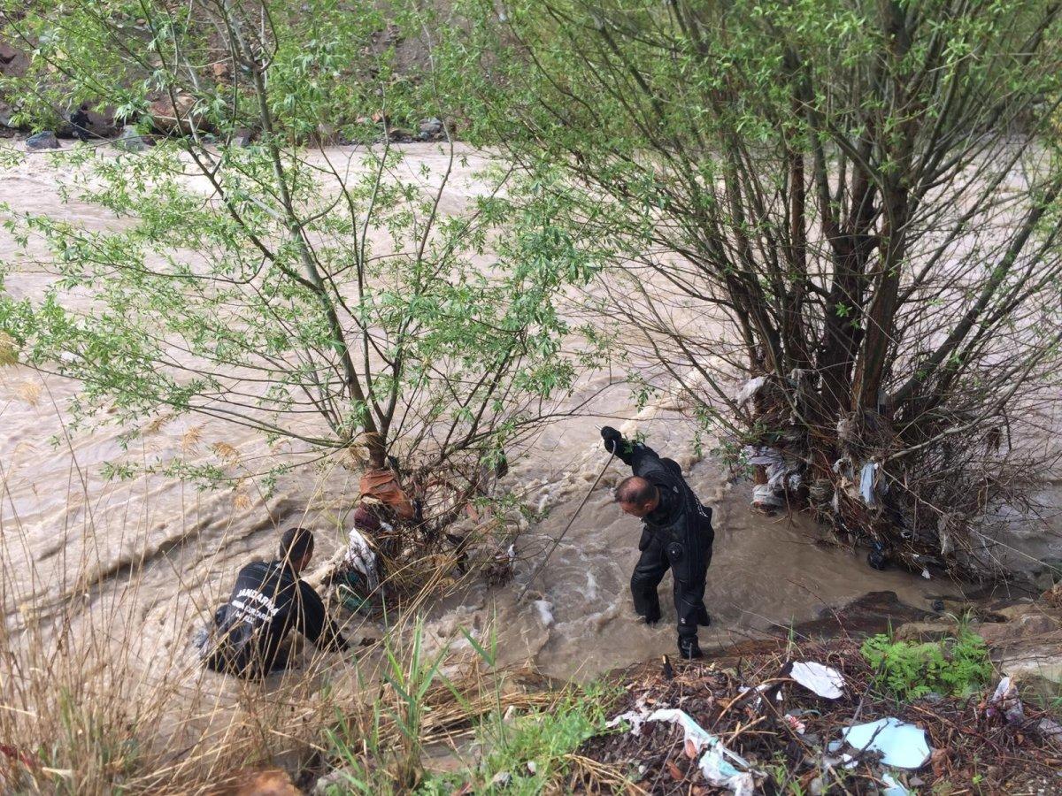 Oltu Çayı'nda kaybolan çift için ekip kuruldu