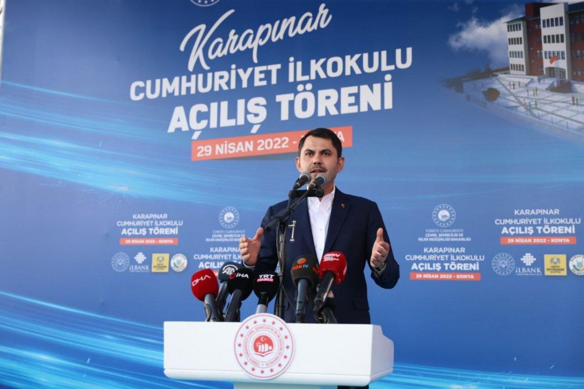 Bakan Kurum: Milletin seçtiği lideri kimse tehdit edemez