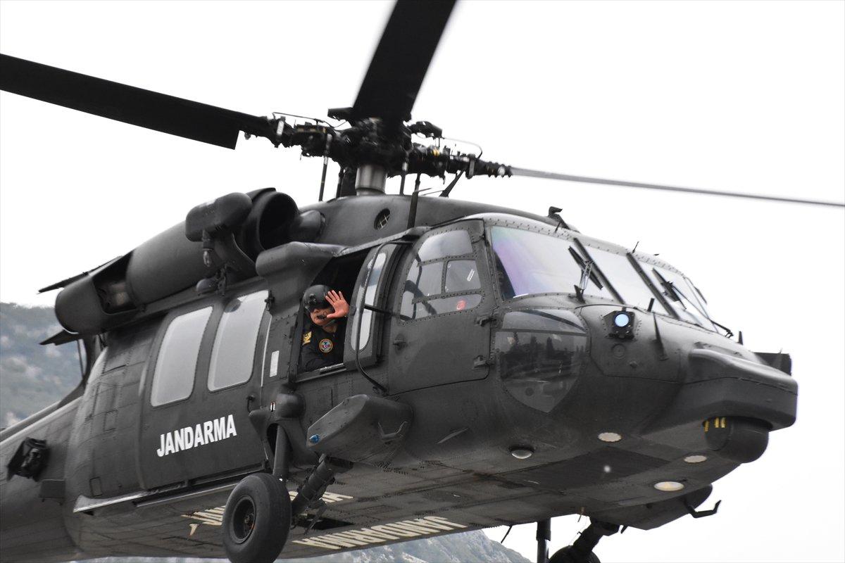 Bayram öncesi havadan ve karadan trafik denetimi