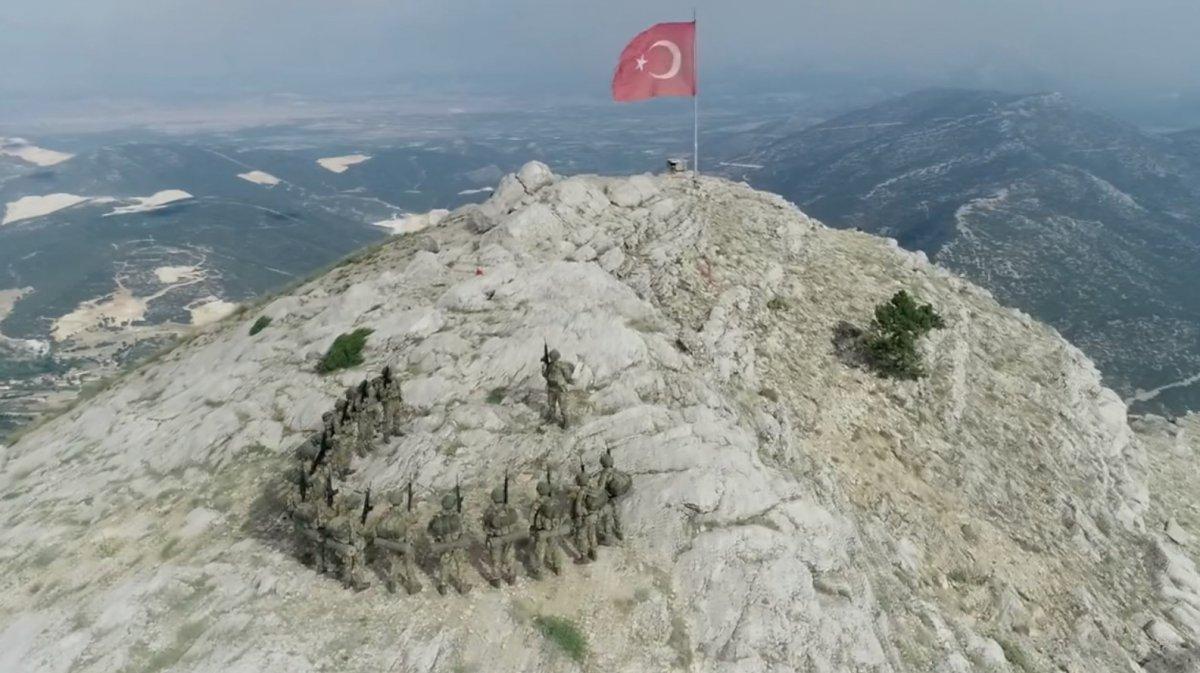 MSB: Kahraman komandolarımız her daim görevinin başında