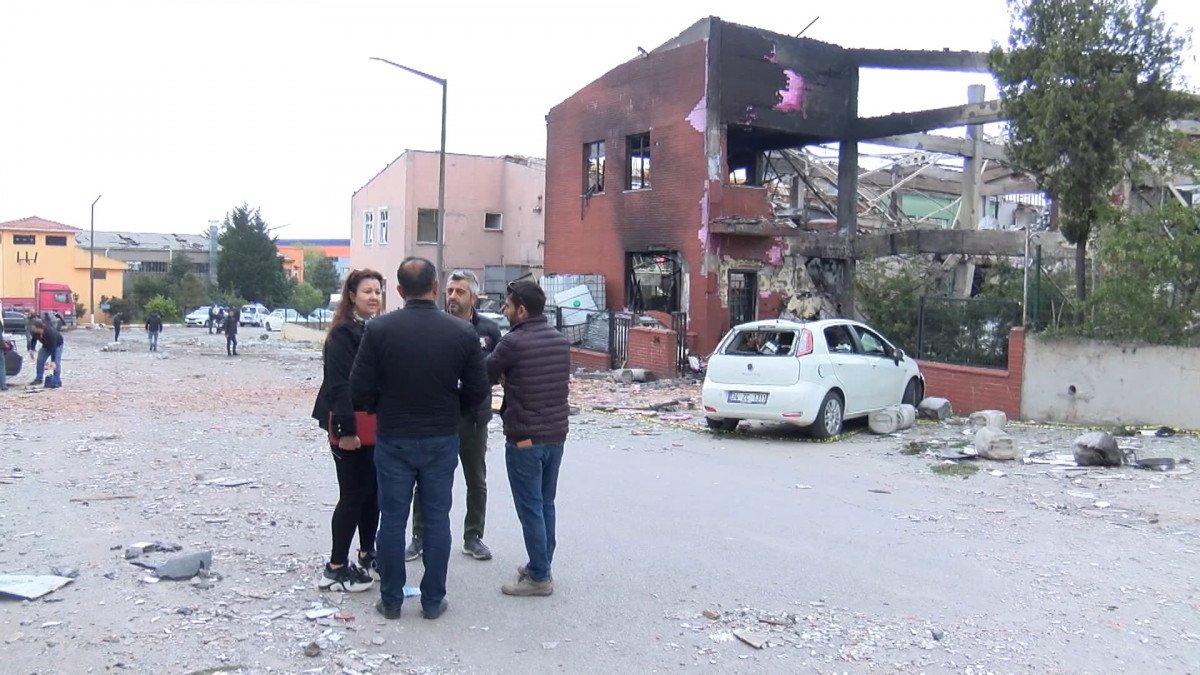 Tuzla'daki patlamadan geriye kalanlar