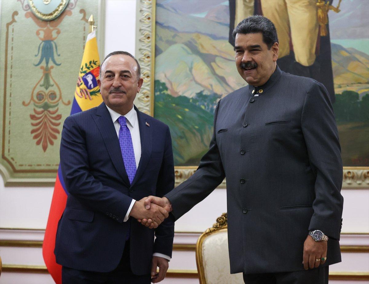 Bakan Çavuşoğlu: Türk iş insanlarını Venezuela'ya yatırıma teşvik ediyoruz
