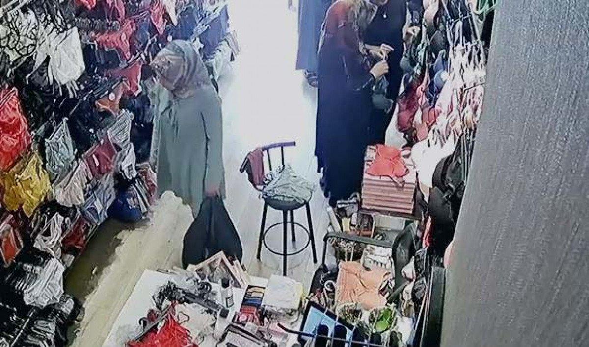 Gaziantep'te iç çamaşırı hırsızlığı