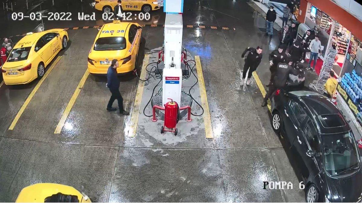 Kağıthane'deki silahlı magandalar bekçilere yakalandı