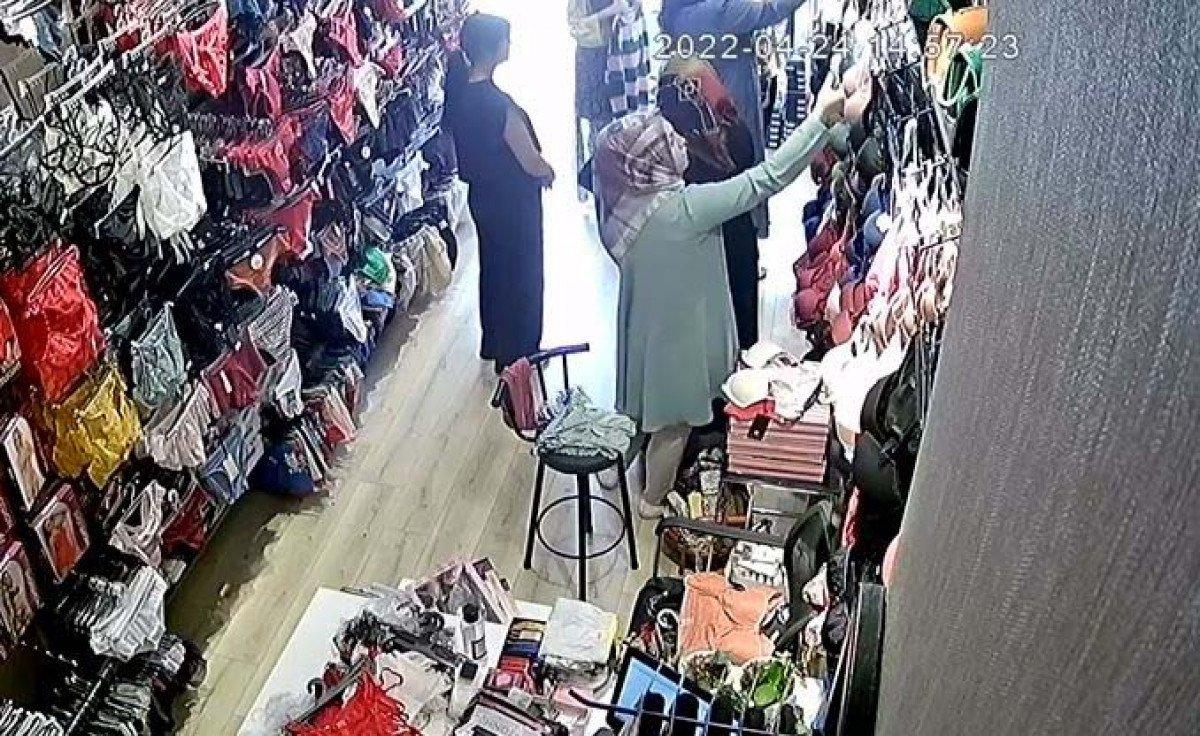 Gaziantep'te iç çamaşırı hırsızlığı