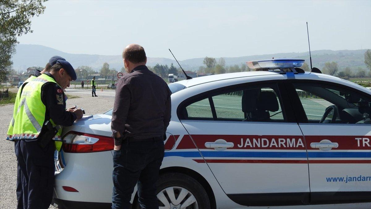 Bayram öncesi havadan ve karadan trafik denetimi