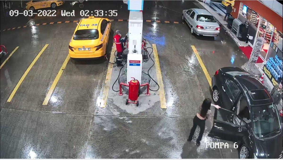 Kağıthane'deki silahlı magandalar bekçilere yakalandı