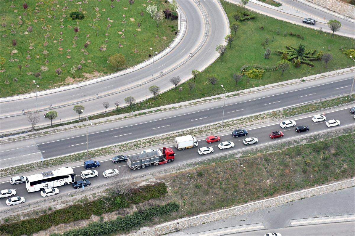 Bayram öncesi havadan ve karadan trafik denetimi