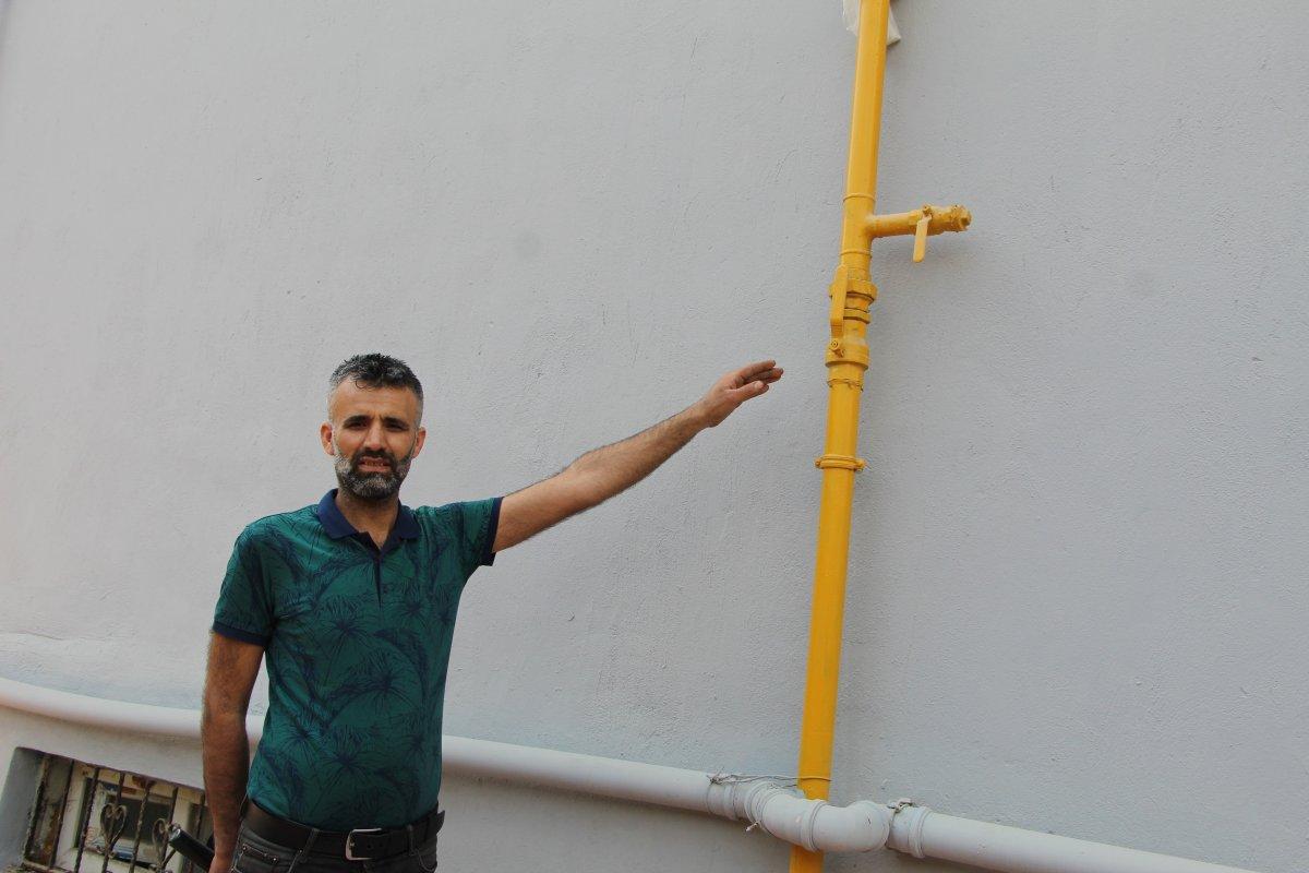 Batman'da hırsızlar doğalgaz kutusuna varıncaya kadar çaldı